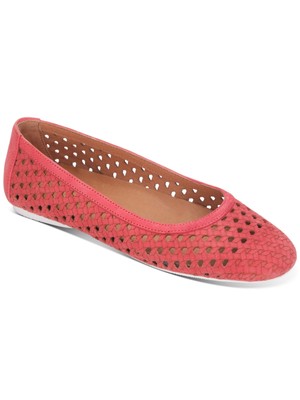 GENTLE SOULS KENNETH COLE/ женские кожаные туфли на плоской подошве без застежки кораллового цвета Eugene, 6,5 м