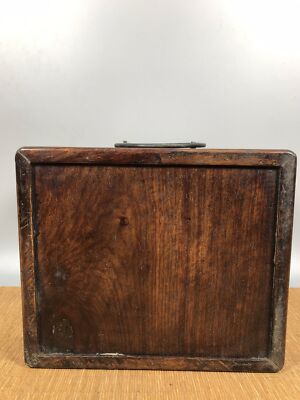 Chinese Natural Rosewood Handmade Exquisite Jewelry Box