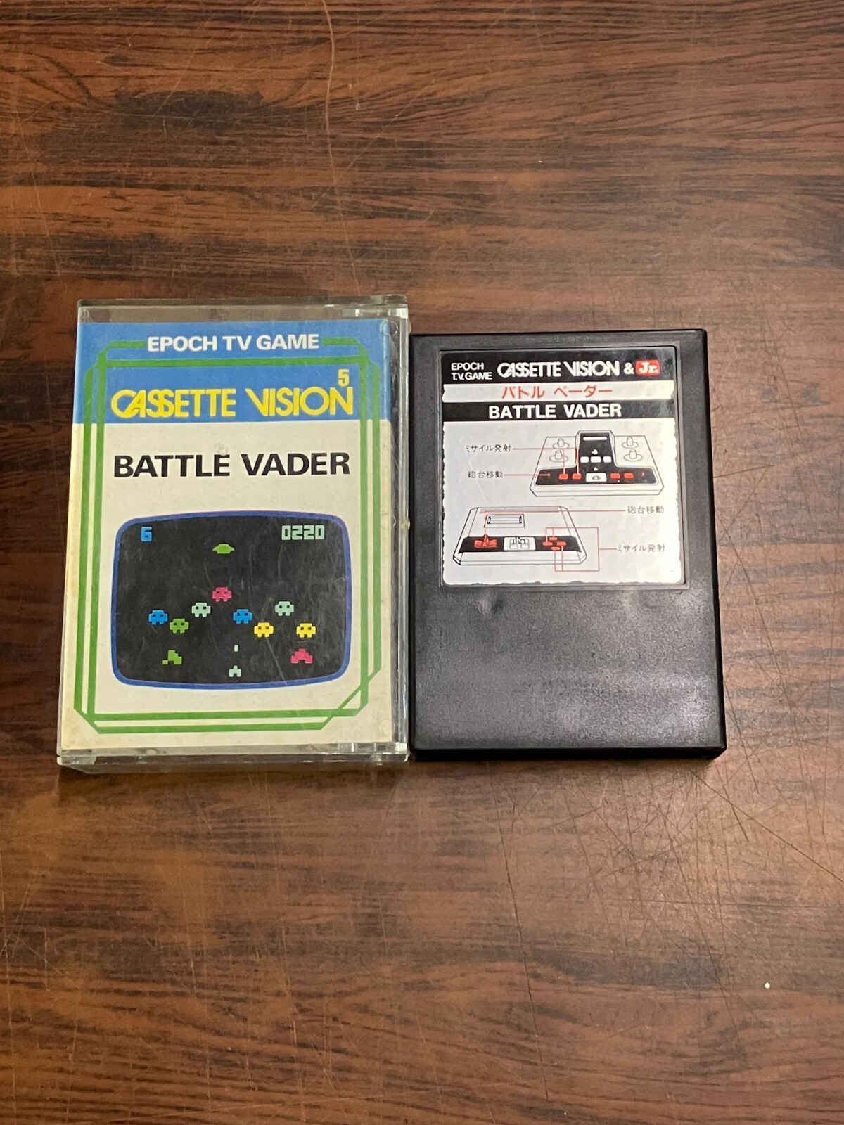 BATTLE VADER Cassette Vision 5 EPOCH TV Game from Japan | eBay