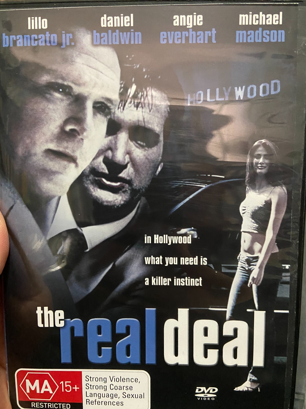 The Real Deal region 4 DVD (2002 Daniel Baldwin / Angie