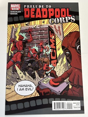 PRELUDE TO DEADPOOL CORPS #5 NEAR MINT 2010 MARVEL COMICS b-355