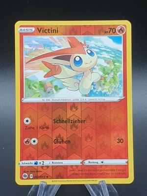 Pokemon Victini 007073 Weg des Champs Reverse Holo Uncommon DE