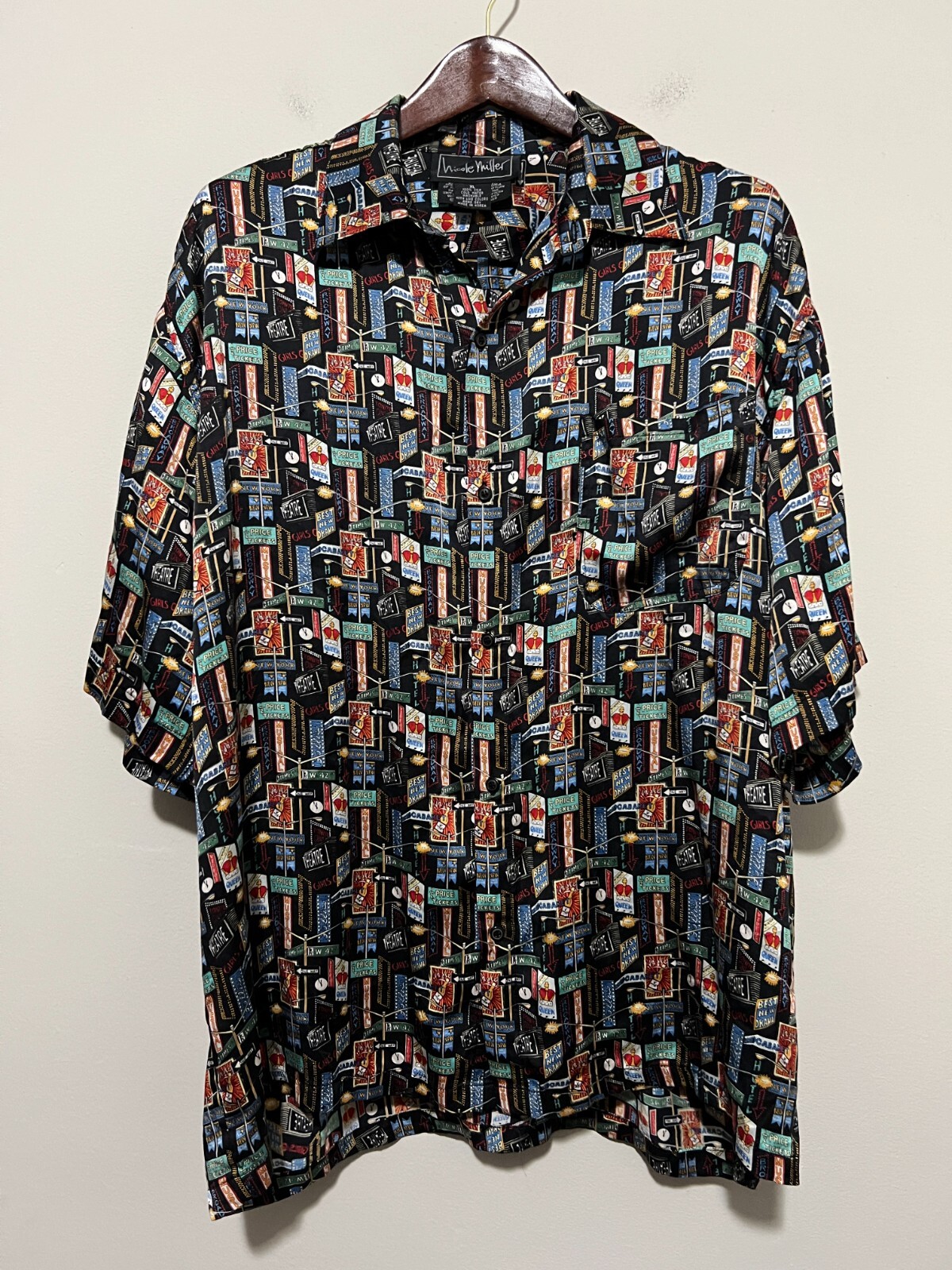 ＜6(ROKU)＞NYLON SILK ROUND PRINT SHIRT 6（ロク）の「＜6(ROKU)＞NYLON SILK SHIRT/シャツ（シャツ