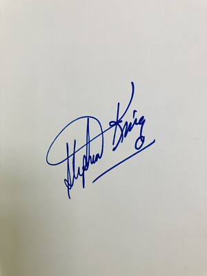 SIGNED!!! Stephen King 'Salem's Lot 1st Edition (Later Print) $16.95 DOUBLEDAY