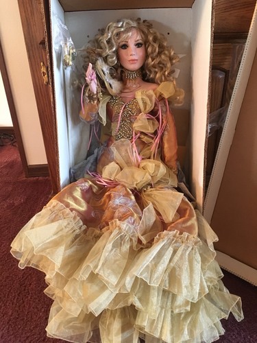 BY Rustie Stunning Large 30” Doll Masquerade Queen Rare HTF Beauty Estate !!