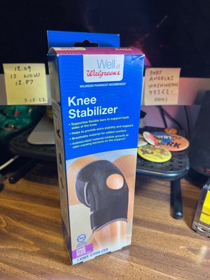 Walgreens~Knee Support w/4 Straps~Adjustable~1 Size~Left Or Right~NEW
