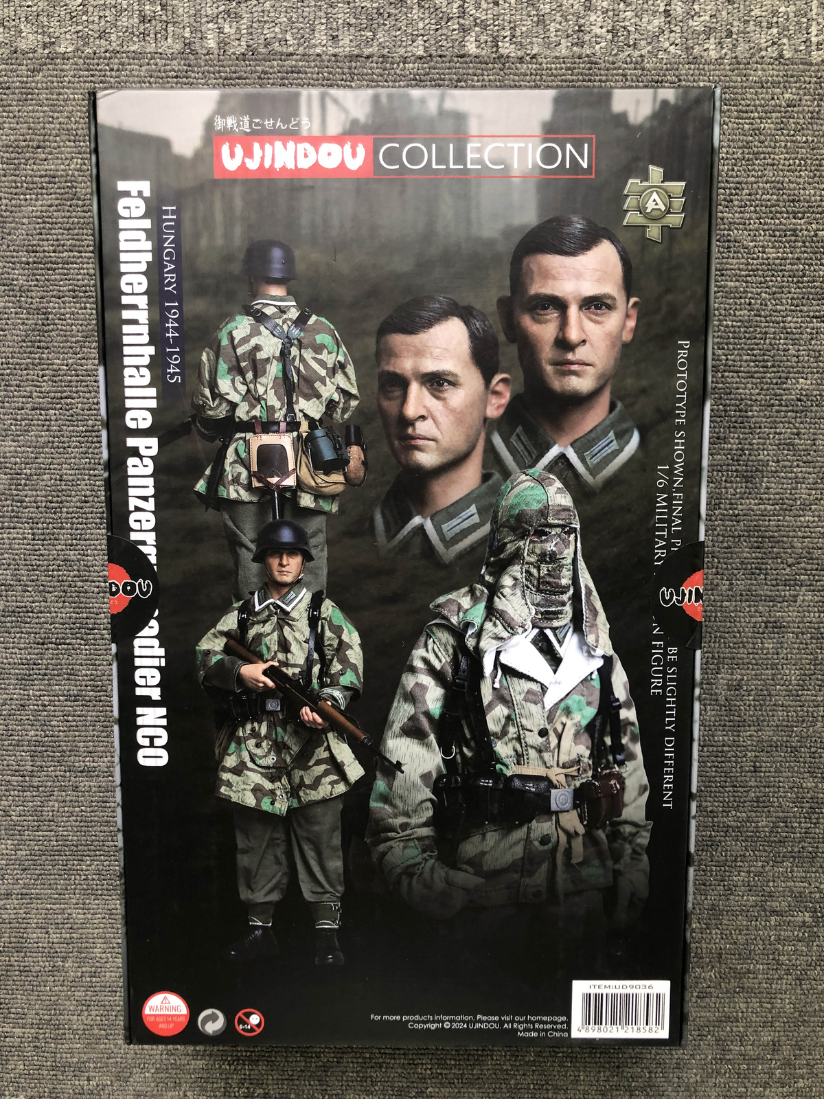 その他 UJINDOU 1/6 WWII  NCO Hungary UD9036 WWII Feldherrnhalle Panzergrenadier NCO Hungary UD9036