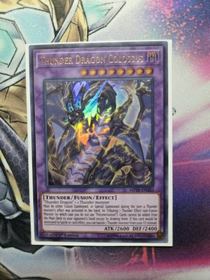Thunder Dragon Colossus MP19-EN183 2019 Gold Sarcophagus Tin Mega Pack 1st...
