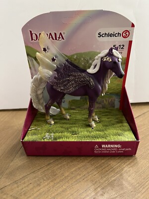 Schleich Star Pegasus Mare Bayala Fantasy Figure 70579 NEW Horse Purple Wings