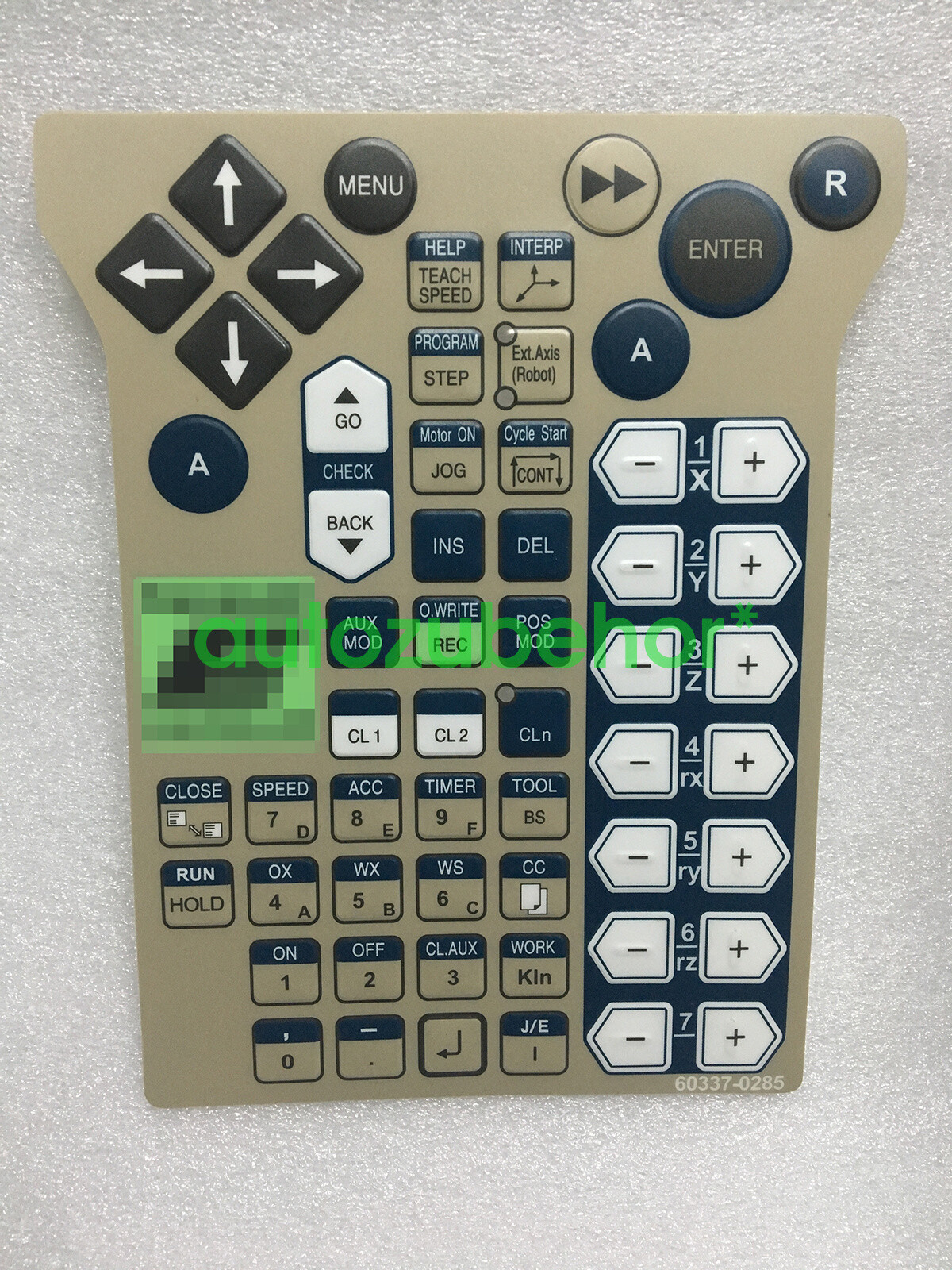 50817-0099L005 for Kawasaki Robot Teach Pendant Button Film