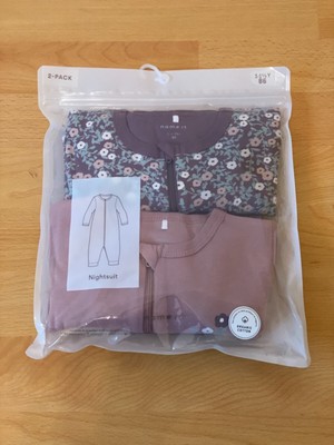 2Pack Name it Schlafanzug Schlafoverall Größe 86 Neu