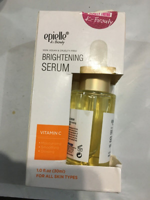 epielle K-Beauty Brightening Serum Vitamin C Smoothing, Glowing 1 Oz NEW
