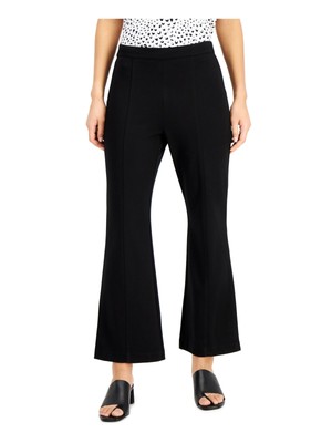 Женские черные брюки-клеш ALFANI для работы 10