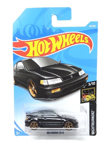 49/250 '88 Honda Cr-x 3/10 Nightburnerz Black Crx New
