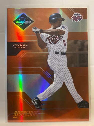 2005 Leaf Limited Spotlight Bronze #89 Jacque Jones #82/99