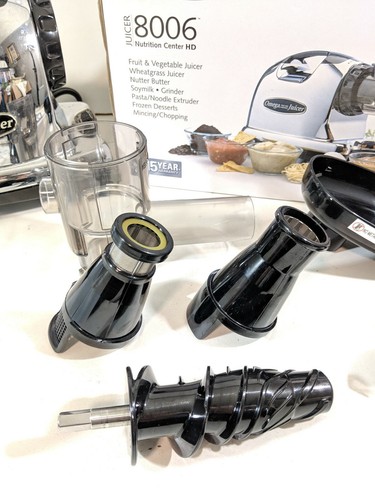 Omega 8006 Nutrition Center Juice Extractor Heavy Duty Rugged Built To Last