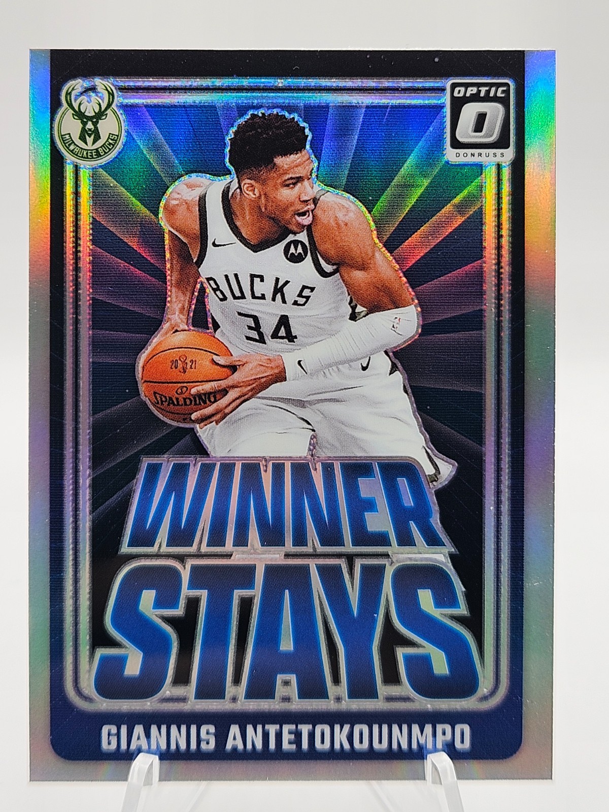 2024-25 Panini Donruss Optic Winner Stays Silver Holo