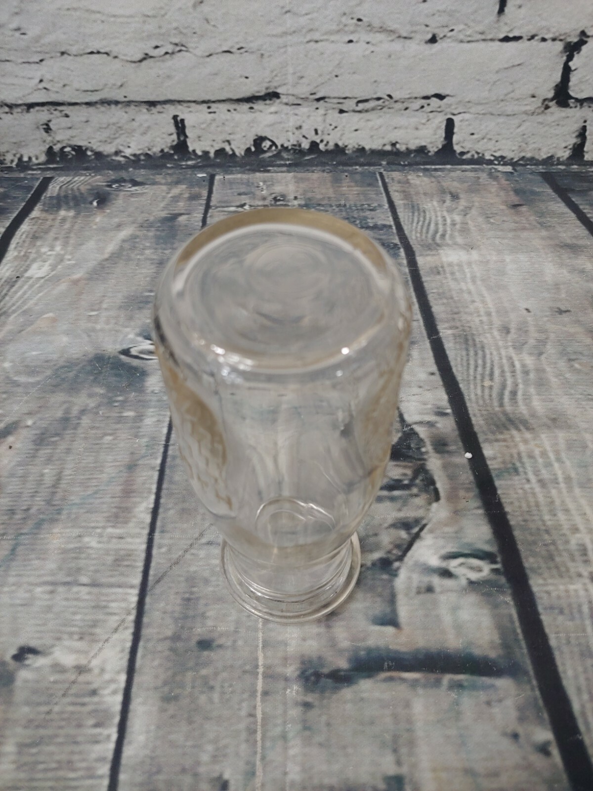 Vintage Farm & Dairy Products Ideal Creamery Co. Half Pint Milk Bottle