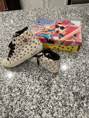 Awesome Vintage 1986 Spuds Mackenzie High Top Shoes New In