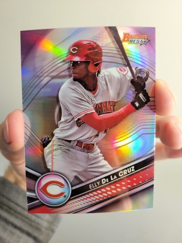 スポーツ選手 ELLY DE LA CRUZ_2022 Bowman's Best PSA 10 ELLY DE LA CRUZ 1st 2022 Bowman Chrome Prospects