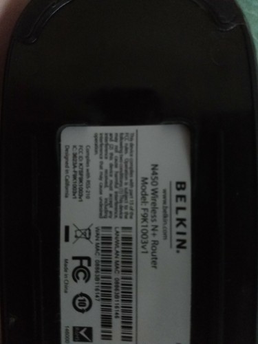 BELKIN N450 DB DUAL BAND WIRELESS WIFI ROUTER