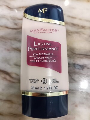 New Max Factor Lasting Performance Stay Put Makeup #2 Natural Honey