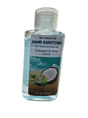 3oz Blt Hand Sanitizer Coconut/Lime Scent W Purse/Backpack