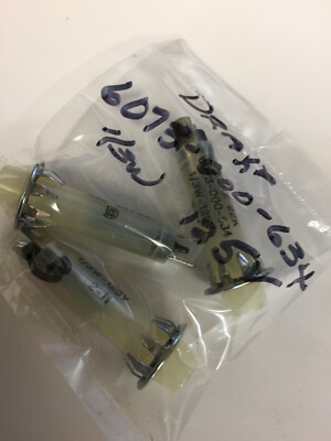DRAKE 6073-000-634  INDICATOR 1/3W 125V  WHITE 3 PCS NOS