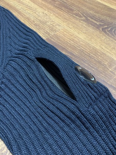 Pre-owned C.p. Company Cp Company Black Turtle Neck Knit Sweater Size 50,52