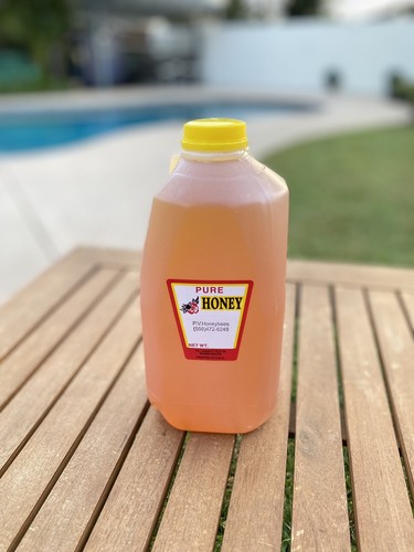 5 lbs 100% Raw, Unfiltered, Unheated Organic California Oran