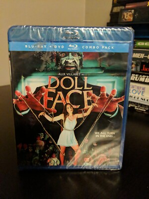 DOLL FACE (BLU-RAY & DVD 2021)  HORROR Slasher NEW SEALED *BUY 2 GET 1 FREE*