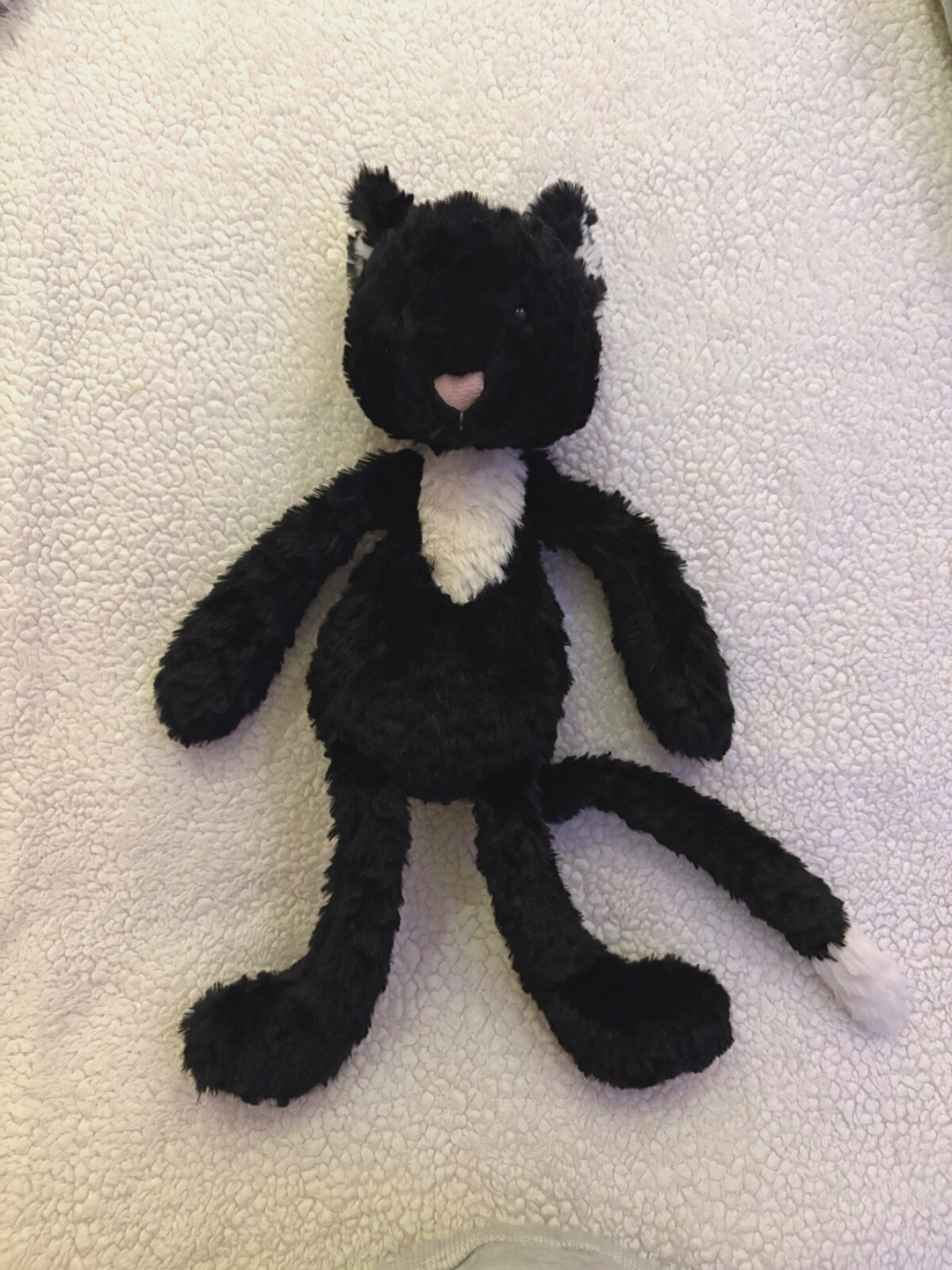 Jellycat Smuffle Cat 🐈‍⬛ Black Kitten Rare & retired | eBay UK