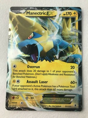 Toys Hobbies Pokemon Individual Cards Manectric Ex 23 119 Wcs World Championships 15 Near Mint Nm Pokemon