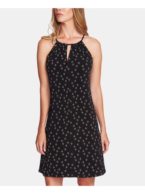 

VINCE CAMUTO Женское черное платье-футляр без рукавов выше колена, Черный