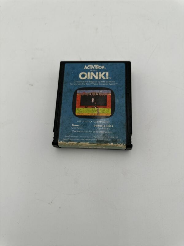 Atari 2600 Activision Oink! Cartridge Only