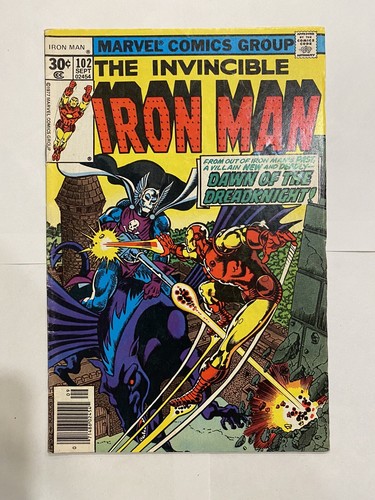 MARVEL THE INVINCIBLE IRON MAN #102 1977 1st Full Dreadknight