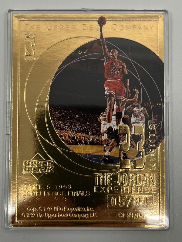 Michael Jordan Experience 23 Nights 22KT Gold 1997 Upper Michael Jordan Experience 23 Nights 22KT Gold 1997 Upper