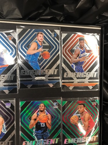 2018-19 Basketball Prizm Framed Emergent Lot Of 8 - Jackson - Doncic HOT!!!