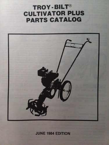 troy bilt cultivator plus