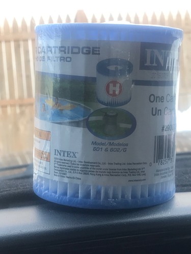 1 Intex 29007E Swimming Pool Filter Cartridge Type H for Model 601 & 602G NEW B5