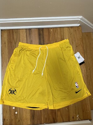 Nike NBA Denver Nuggets Player Issued Reversible Practice Shorts 3XL TALL