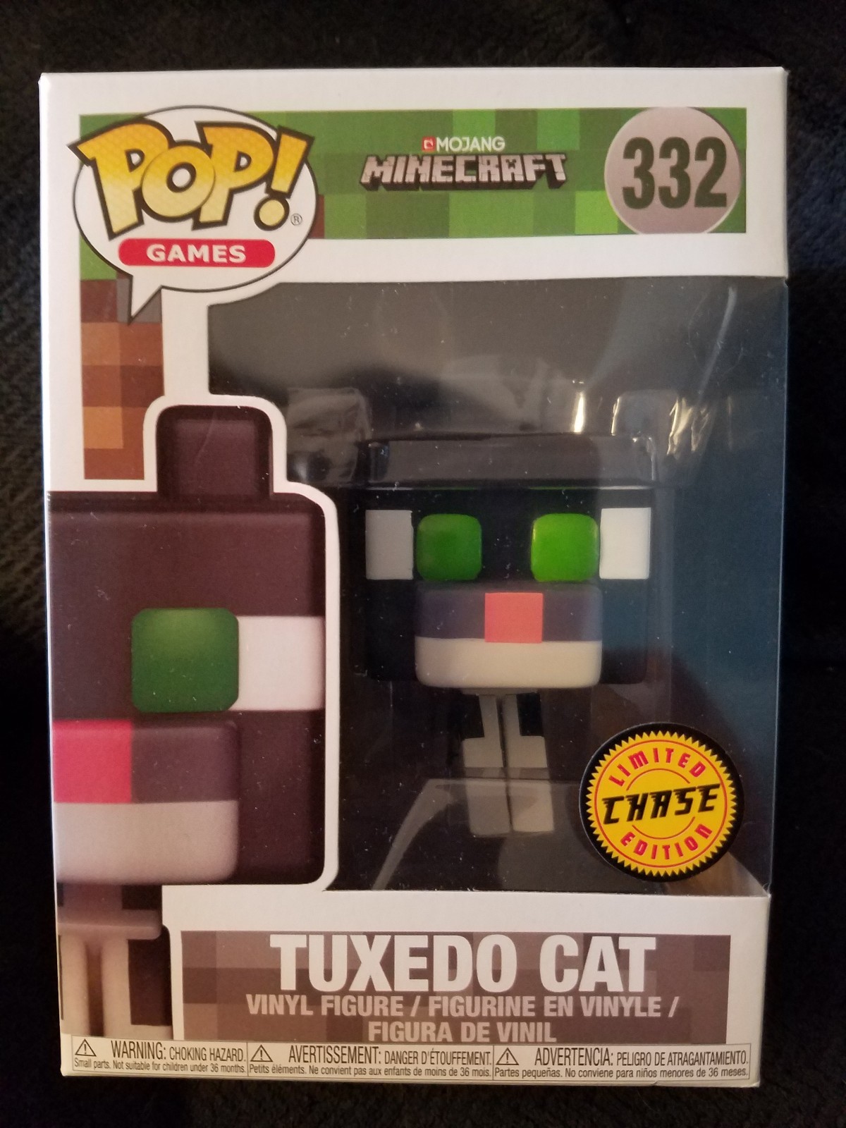 funko pop minecraft tuxedo cat