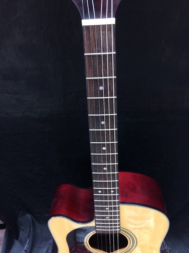 Washburn D10 SCE  Acoustic Electric LEFT HANDED Guitar  No Reserve