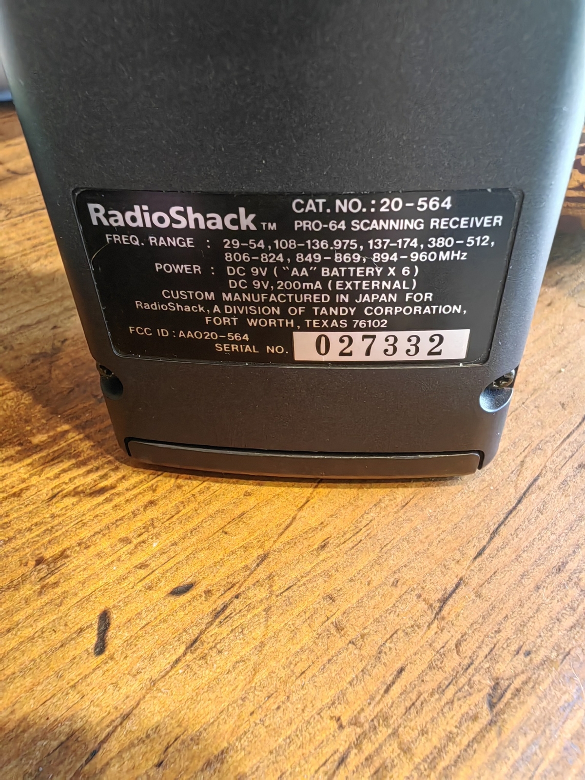 RadioShack Scanner DataLoading Software and Cable Pro 76 79 89 2016