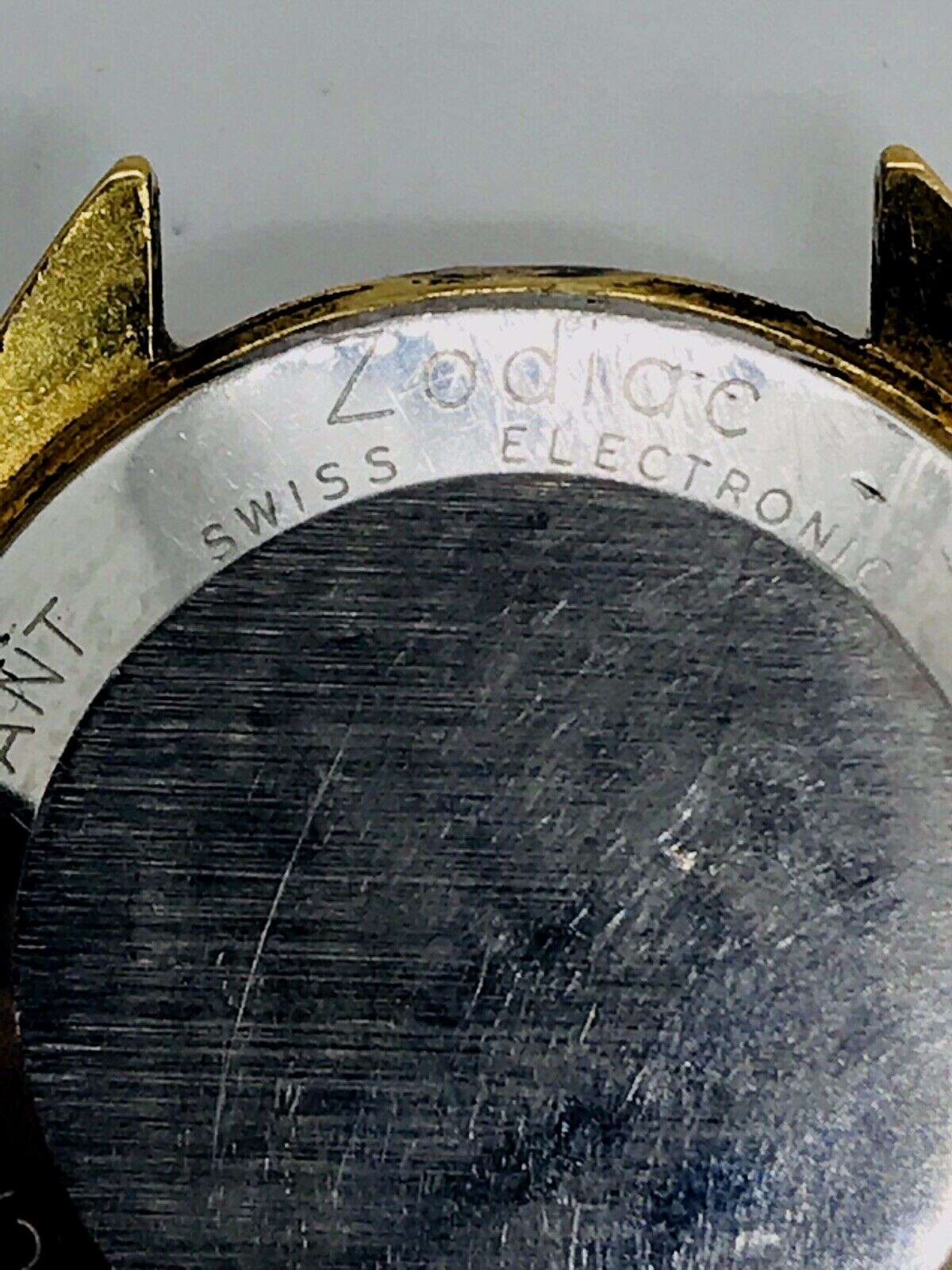 Vintage Mens Zodiac Electronic 93 Spacetronic 13 Jewels Watch Parts / Repair