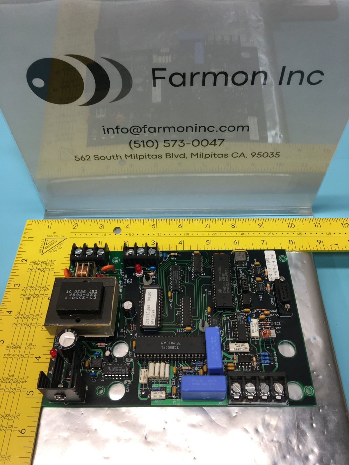 THERMALOGIC SVG 06-49879-01-B RA2011-11 PCB BOARD 90S DUV, 155836