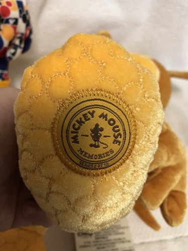 Lot of 2 Mickey Mouse Memories Plush Collection February & March NWT