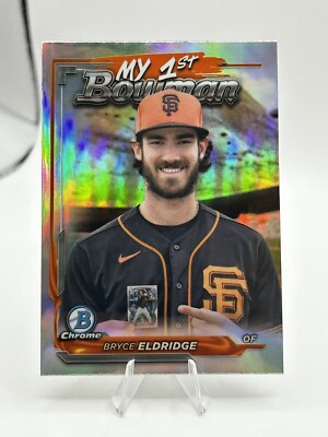 Bryce Eldridge 2024 Bowman Chrome My 1st Bowman Refractor #M1B-1 Giants