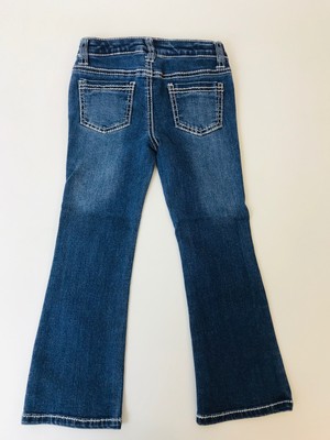 New Girls First BootCut Adjustable Waist Super Stretch Girls Jeans Size 5