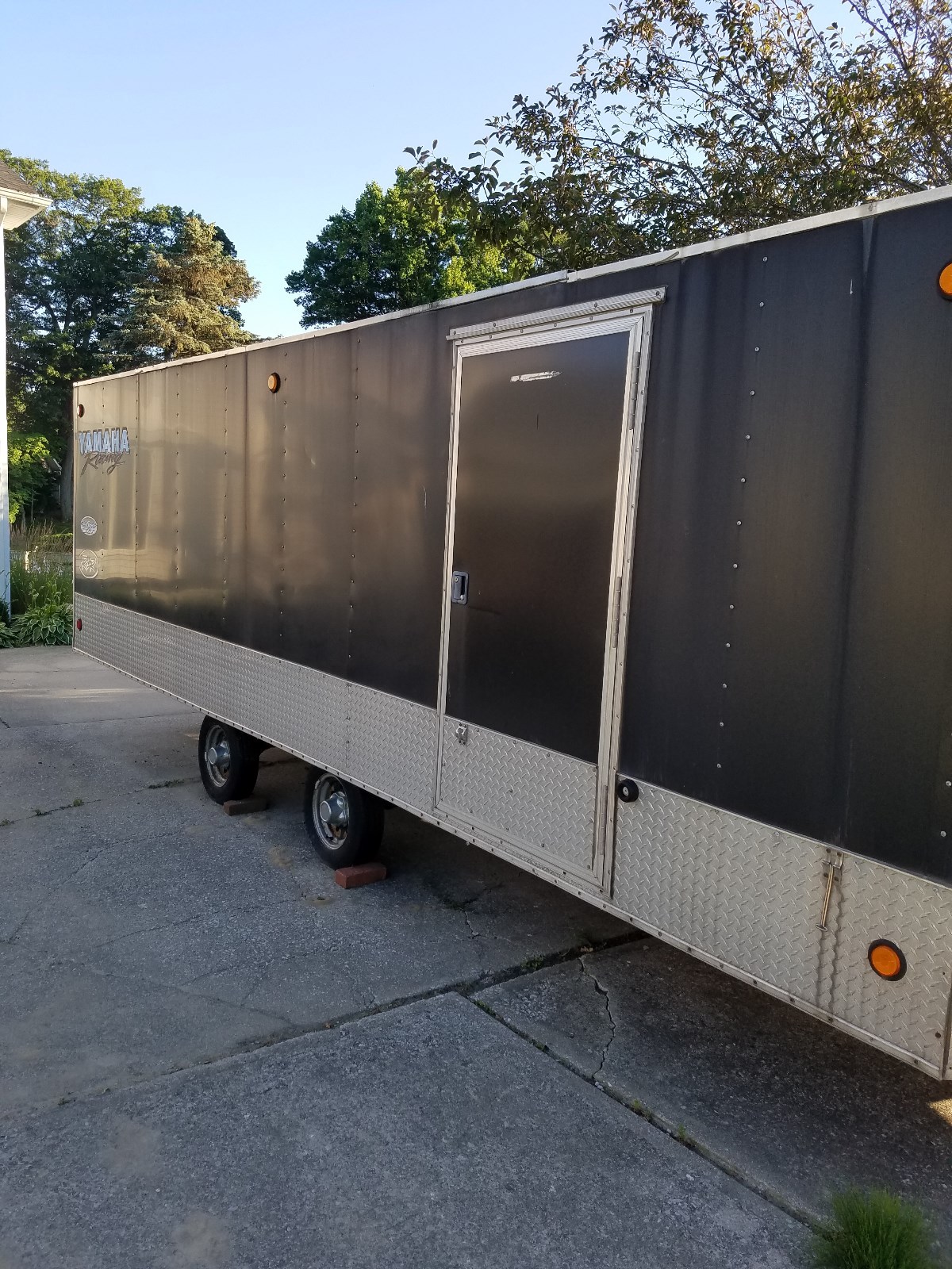 R&R Aluminum Snowmobile trailer
